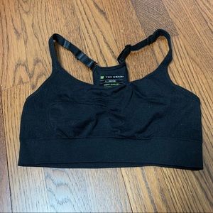 TekGear black sports bra
